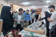 گزارش تصویری  برپایی غرفه آموزشی دانشکده پرستاری و مامایی به مناسبت هفته آموزش 
